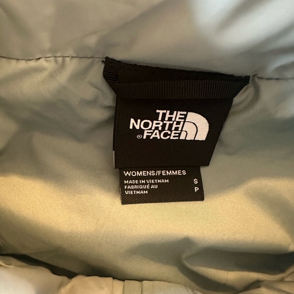 The North Face Seafoam Green Insulated Jacket Small - Picture 2 of 4